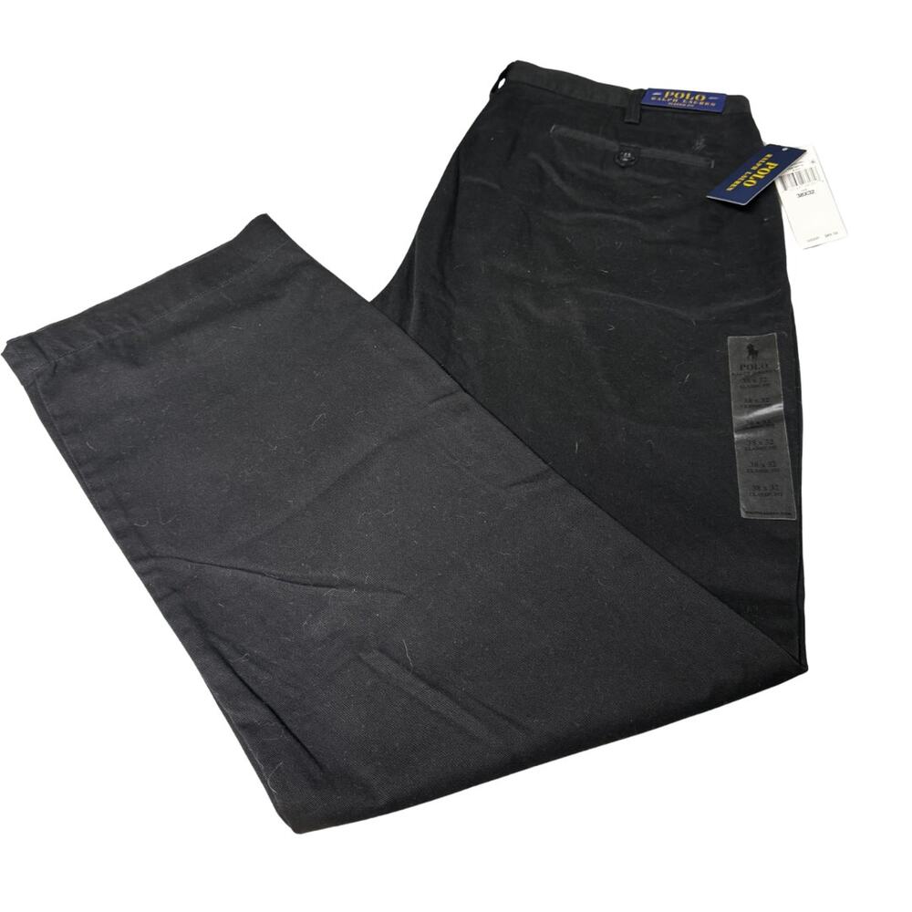 Polo Ralph Lauren Black Chino Pants Men’s NWT Khakis
